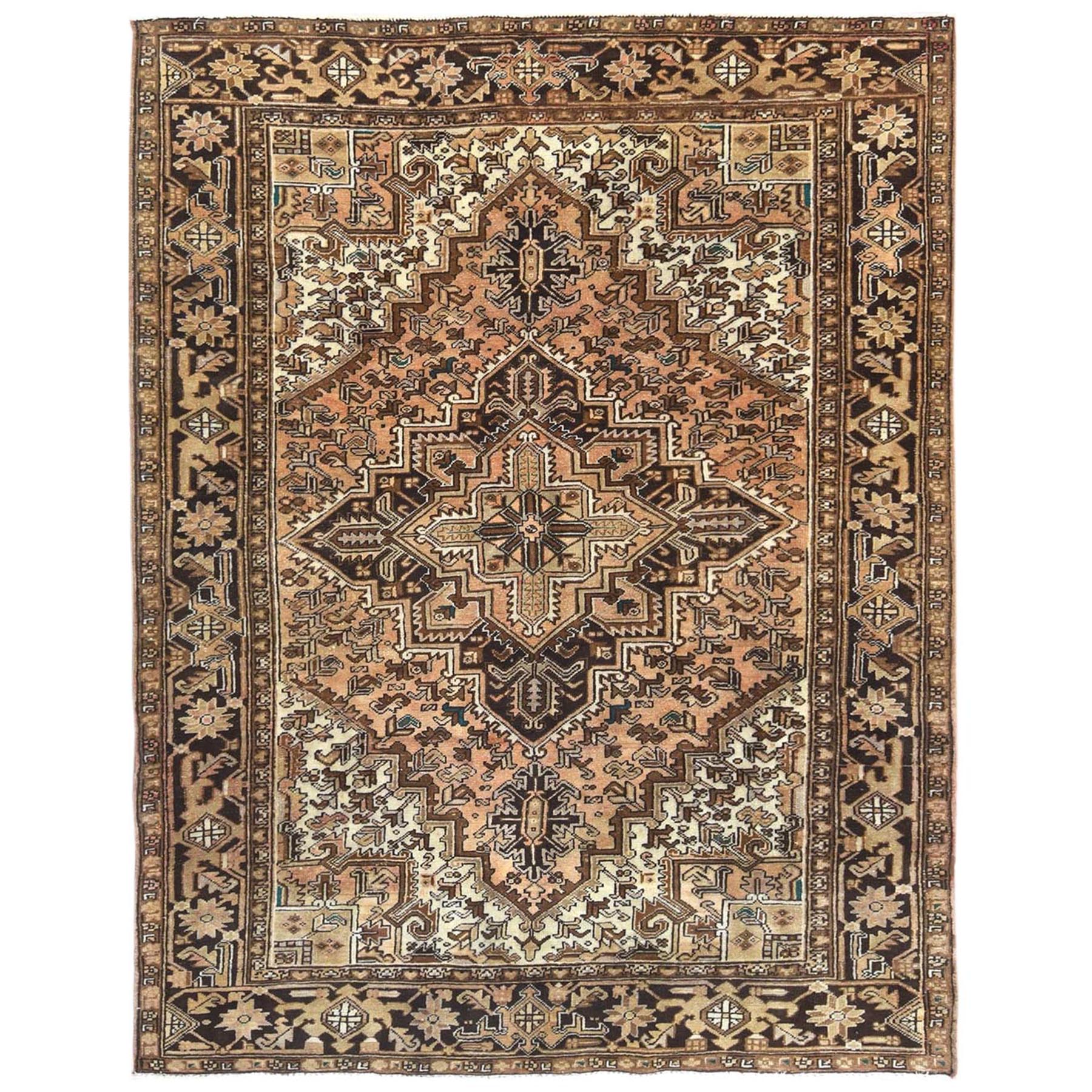 Overdyed & Vintage Rugs LUV731043